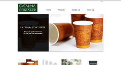 Desktop Screenshot of catalinacontainer.com